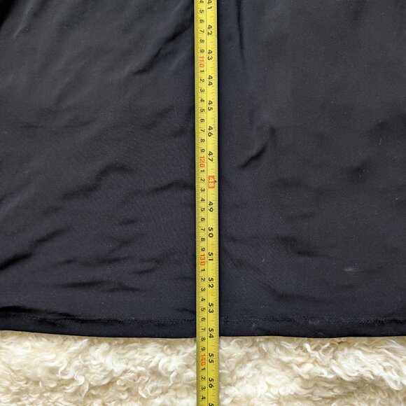 LAUREN Ralph Lauren Black Maxi Dress - Size 10 | Elegant Evening | New Year's - Picture 6 of 8